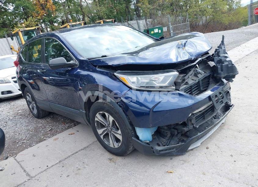 2019 Honda Cr-v LX (VIN 2HKRW6H34KH204409) main photo