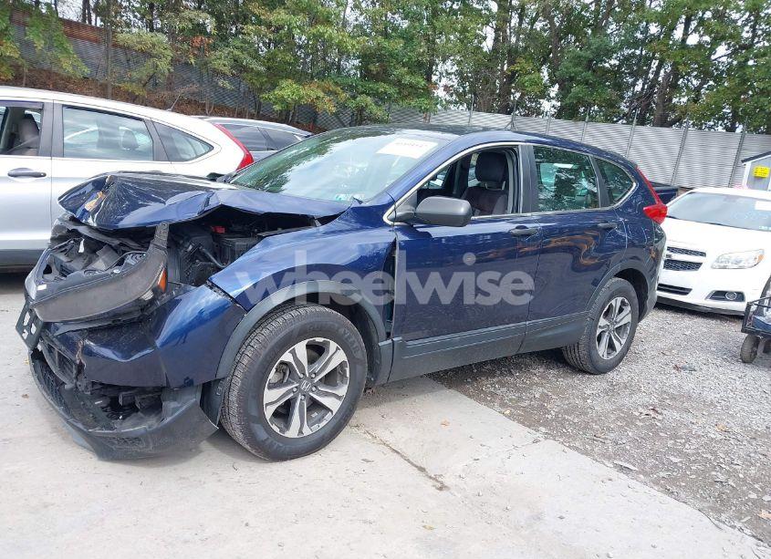 Photo 2 of 2019 Honda Cr-v LX (VIN 2HKRW6H34KH204409)