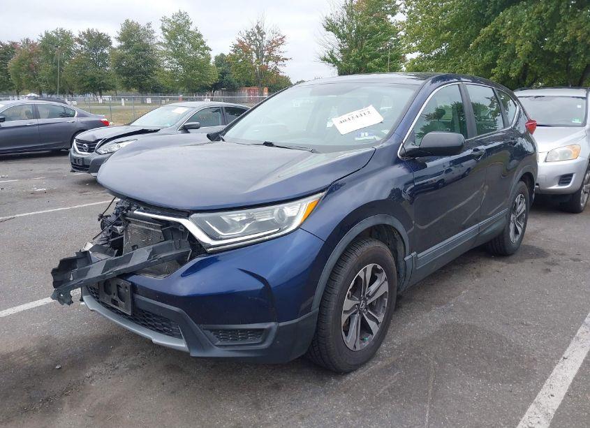 Photo 2 of 2017 Honda Cr-v LX (VIN 2HKRW6H37HH213937)