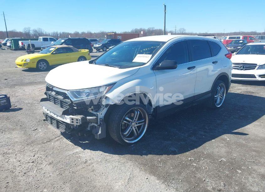 Photo 2 of 2018 Honda Cr-v LX (VIN 2HKRW6H3XJH227028)
