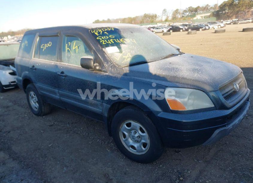 2005 Honda Pilot LX (VIN 2HKYF18115H535045) main photo