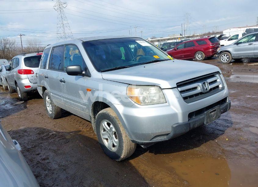 2007 Honda Pilot LX (VIN 2HKYF18117H506437) main photo