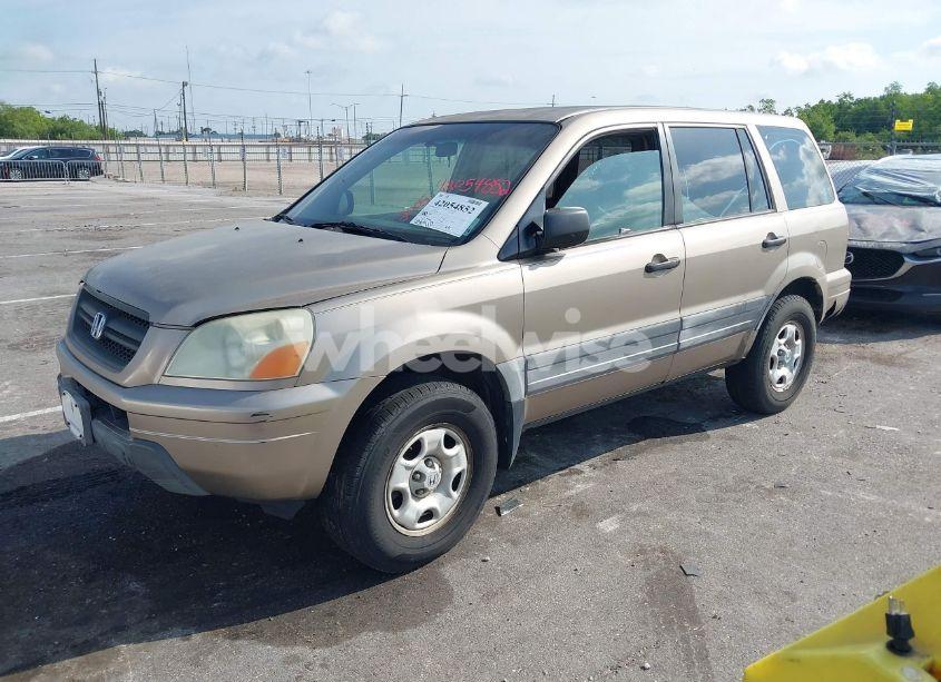 Photo 2 of 2005 Honda Pilot LX (VIN 2HKYF18125H532381)