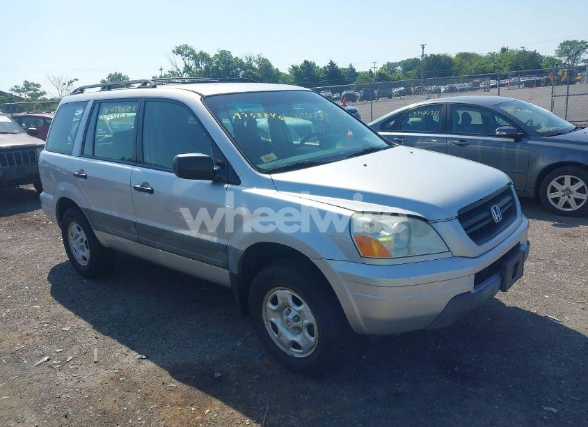 2005 Honda Pilot LX (VIN 2HKYF18125H572864) main photo