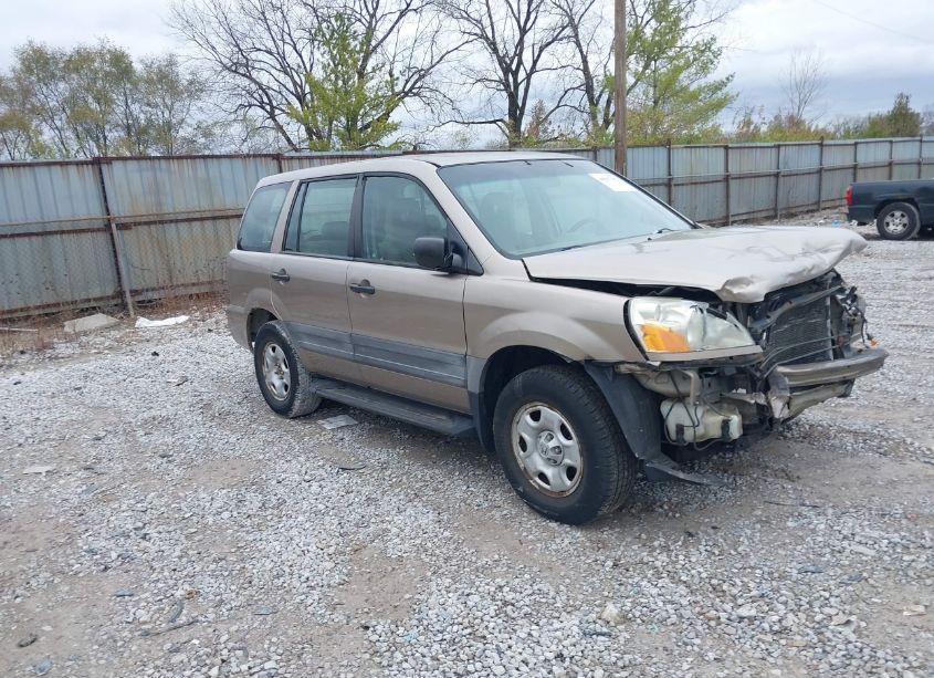2004 Honda Pilot LX (VIN 2HKYF18134H539807) main photo