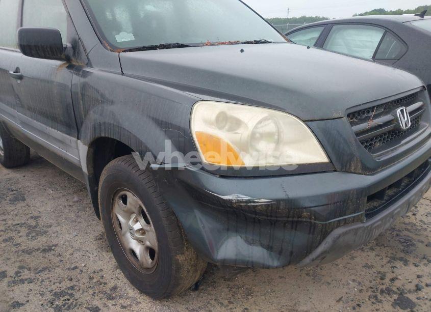 Photo 6 of 2004 Honda Pilot LX (VIN 2HKYF18134H561743)