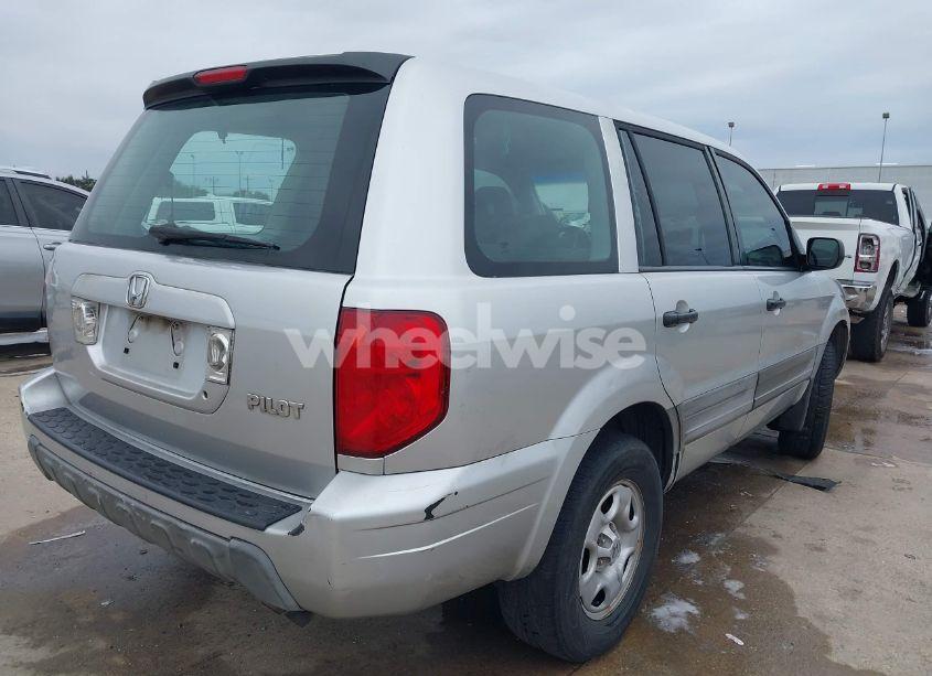 Photo 4 of 2005 Honda Pilot LX (VIN 2HKYF18135H567124)
