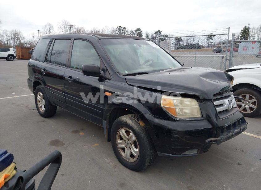 2007 Honda Pilot LX (VIN 2HKYF18137H518363) main photo