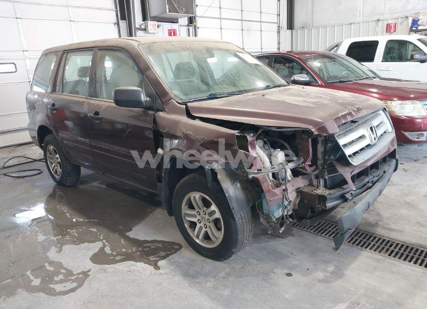 2007 Honda Pilot LX (VIN 2HKYF18137H519304) main photo