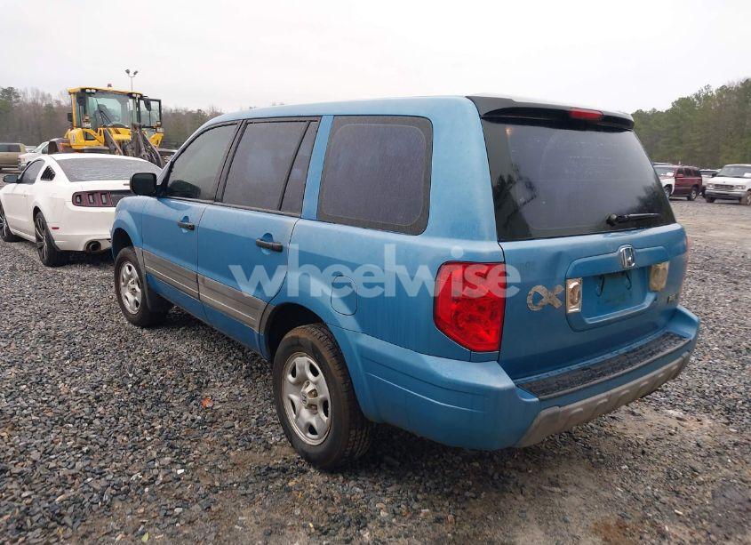 Photo 3 of 2003 Honda Pilot LX (VIN 2HKYF18143H541466)