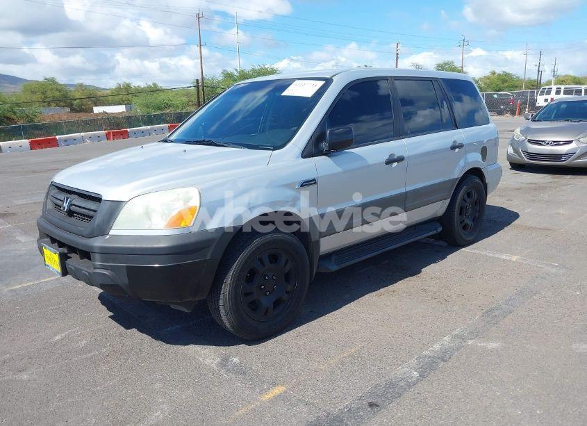 Photo 2 of 2004 Honda Pilot LX (VIN 2HKYF18154H582903)