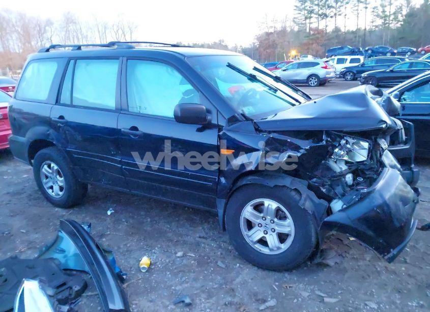 2006 Honda Pilot LX (VIN 2HKYF18156H534837) main photo