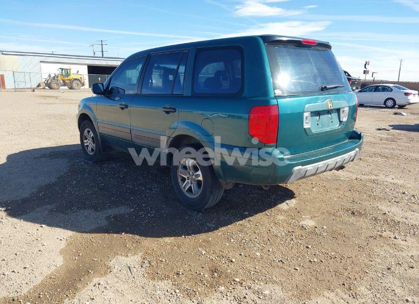 Photo 3 of 2003 Honda Pilot LX (VIN 2HKYF18173H547391)