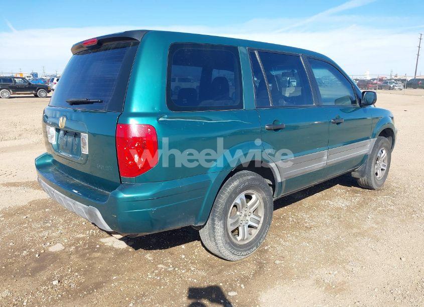 Photo 6 of 2003 Honda Pilot LX (VIN 2HKYF18173H547391)