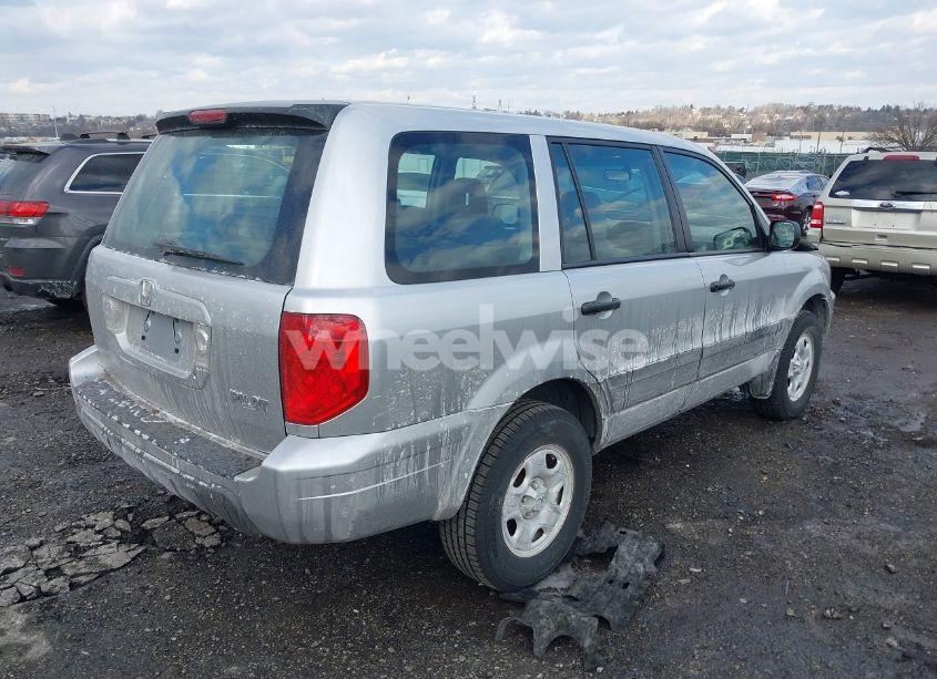 Photo 4 of 2005 Honda Pilot LX (VIN 2HKYF18175H528150)