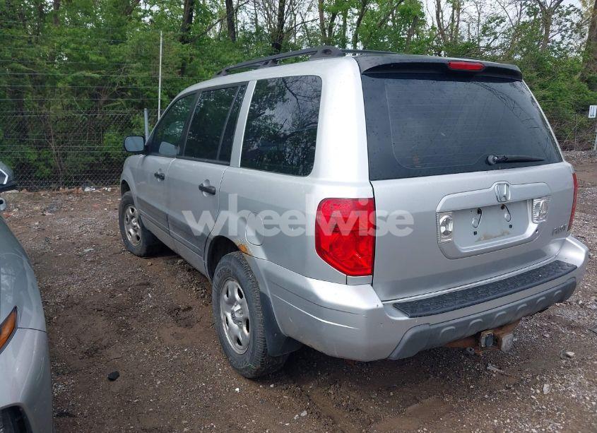 Photo 3 of 2005 Honda Pilot LX (VIN 2HKYF18185H572190)