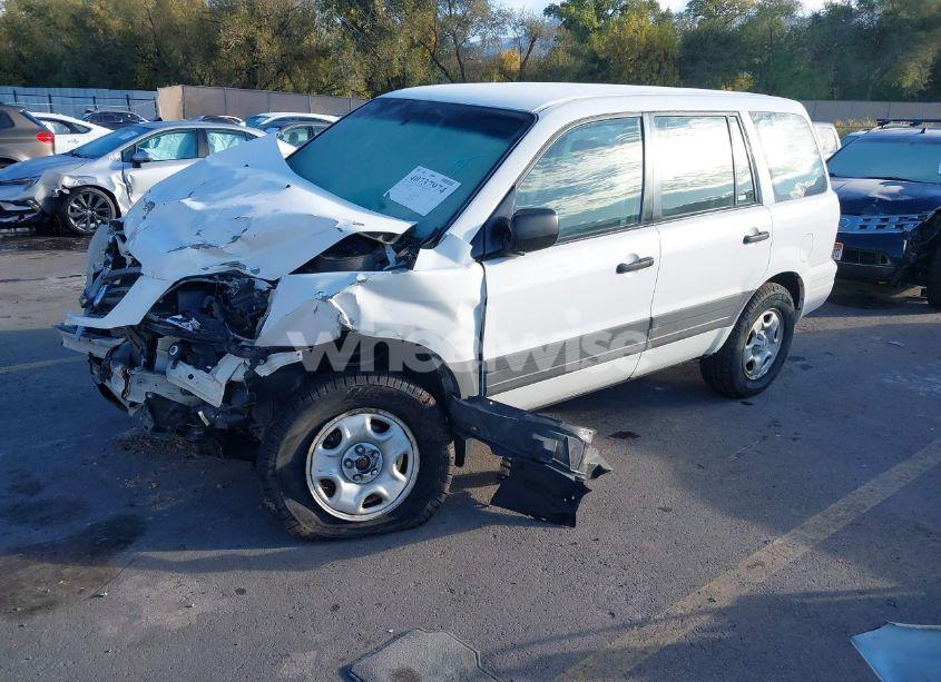 Photo 2 of 2005 Honda Pilot LX (VIN 2HKYF181X5H567556)