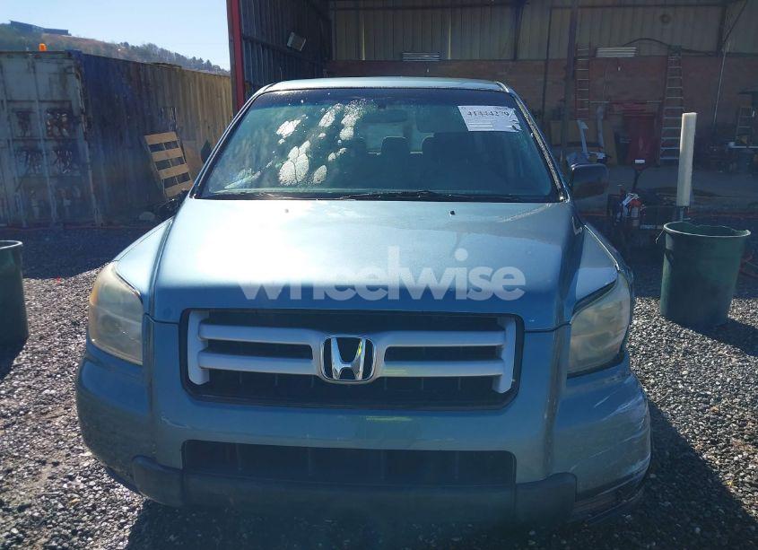 Photo 12 of 2006 Honda Pilot LX (VIN 2HKYF181X6H507343)