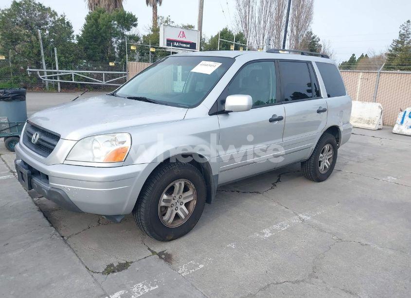 Photo 2 of 2003 Honda Pilot EX (VIN 2HKYF18403H567878)