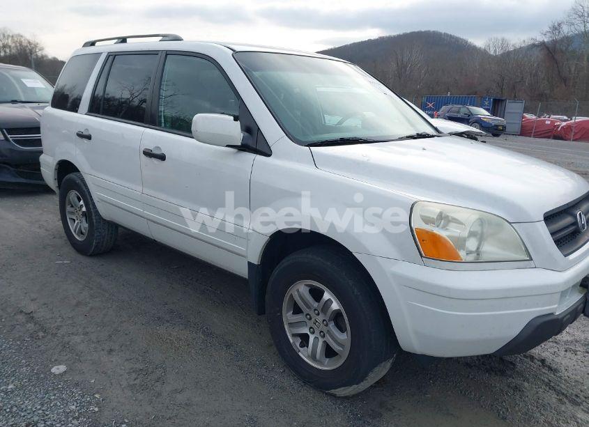 2005 Honda Pilot EX (VIN 2HKYF18405H518621) main photo
