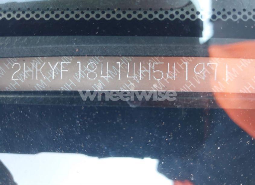 Photo 9 of 2004 Honda Pilot EX (VIN 2HKYF18414H541971)