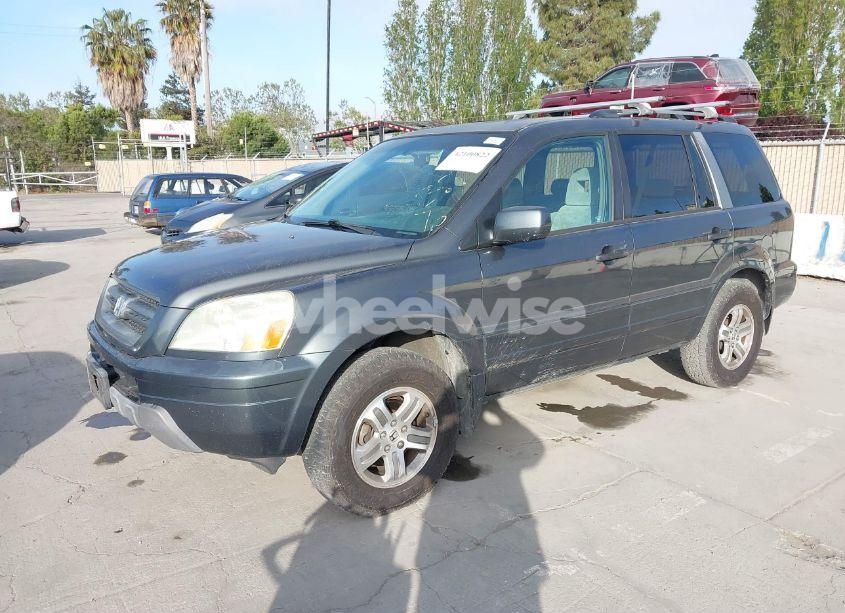 Photo 2 of 2004 Honda Pilot EX (VIN 2HKYF18414H589485)