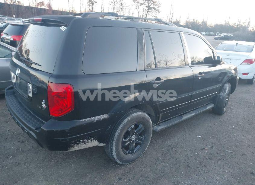 Photo 4 of 2003 Honda Pilot EX (VIN 2HKYF18423H506550)