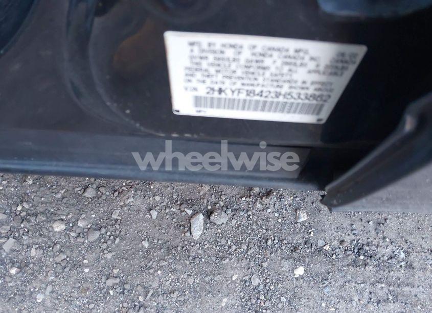 Photo 9 of 2003 Honda Pilot EX (VIN 2HKYF18423H533862)