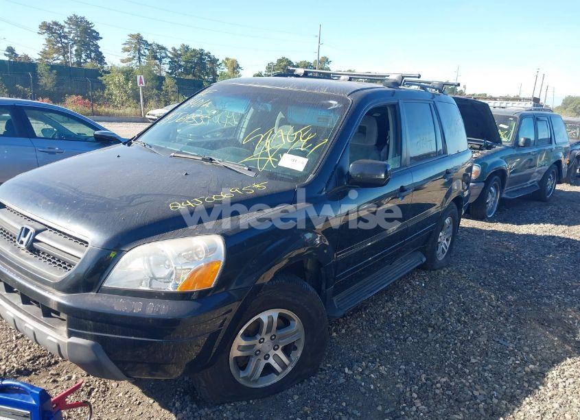 Photo 2 of 2004 Honda Pilot EX (VIN 2HKYF18424H600753)