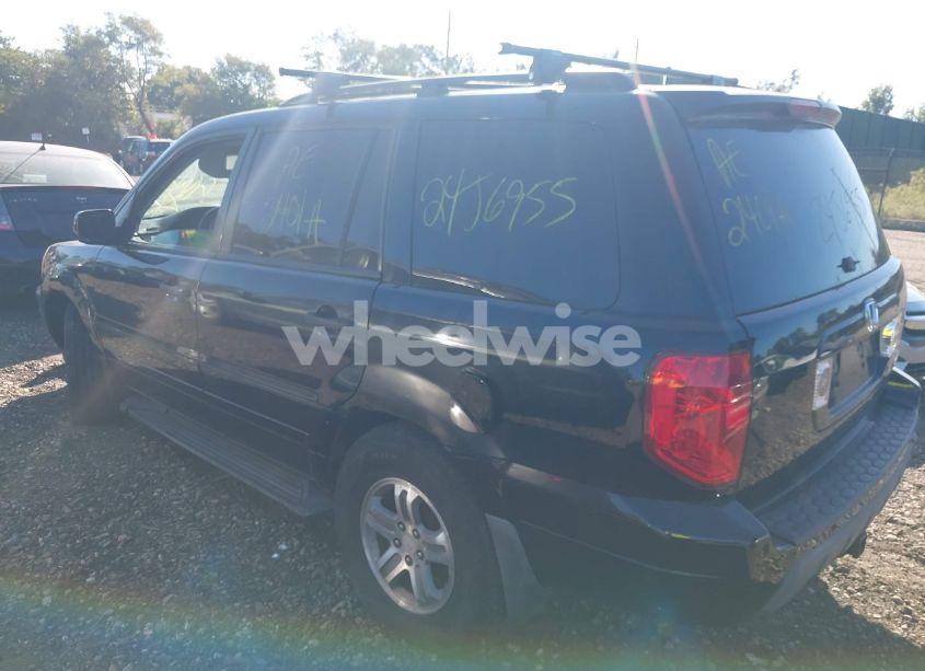 Photo 3 of 2004 Honda Pilot EX (VIN 2HKYF18424H600753)