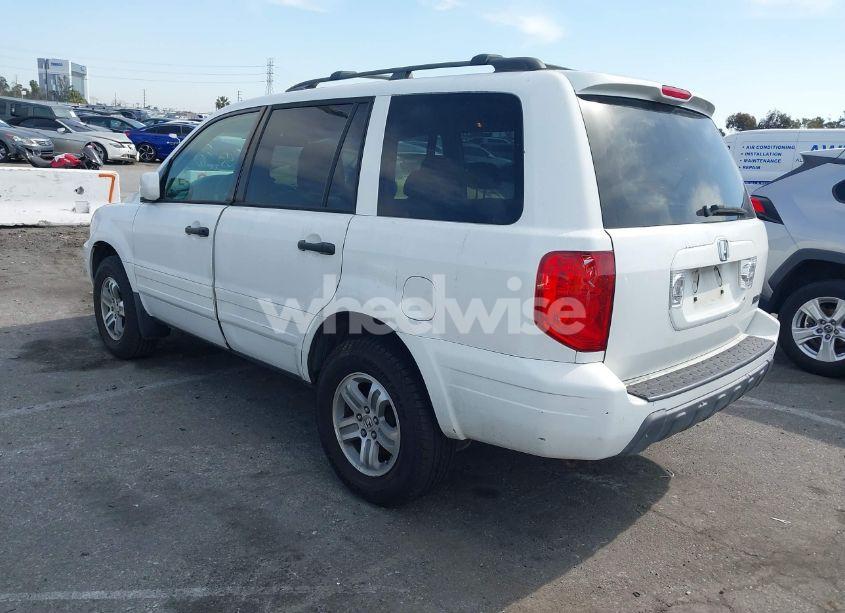 Photo 3 of 2005 Honda Pilot EX (VIN 2HKYF18425H539101)