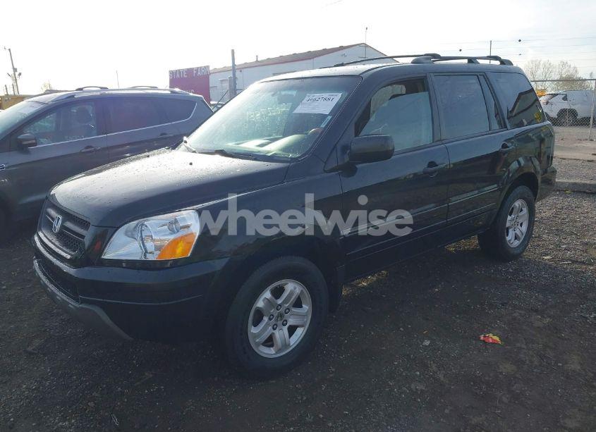 Photo 2 of 2005 Honda Pilot EX (VIN 2HKYF18425H567805)