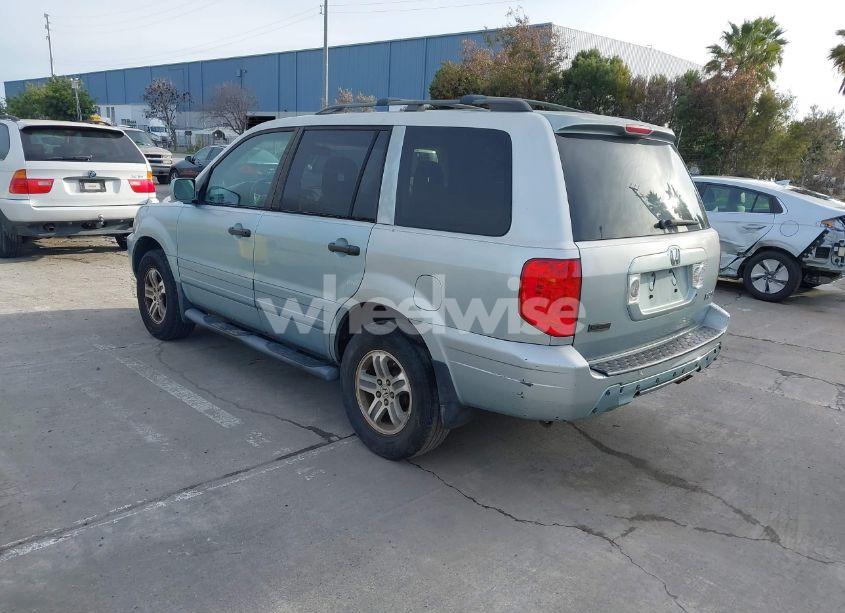 Photo 3 of 2003 Honda Pilot EX (VIN 2HKYF18433H526743)