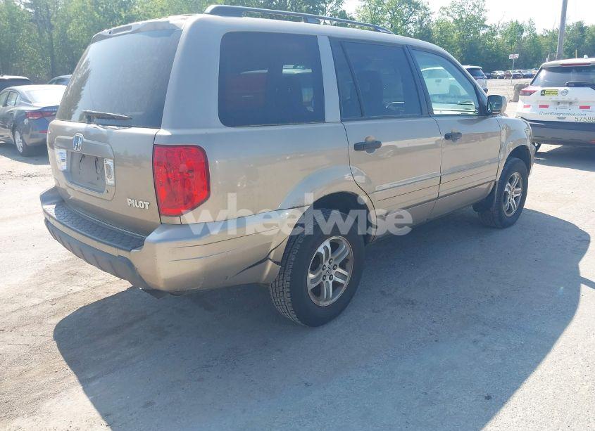 Photo 4 of 2005 Honda Pilot EX (VIN 2HKYF18435H501473)