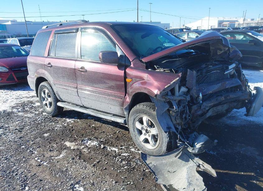 2007 Honda Pilot EX (VIN 2HKYF18437H503792) main photo