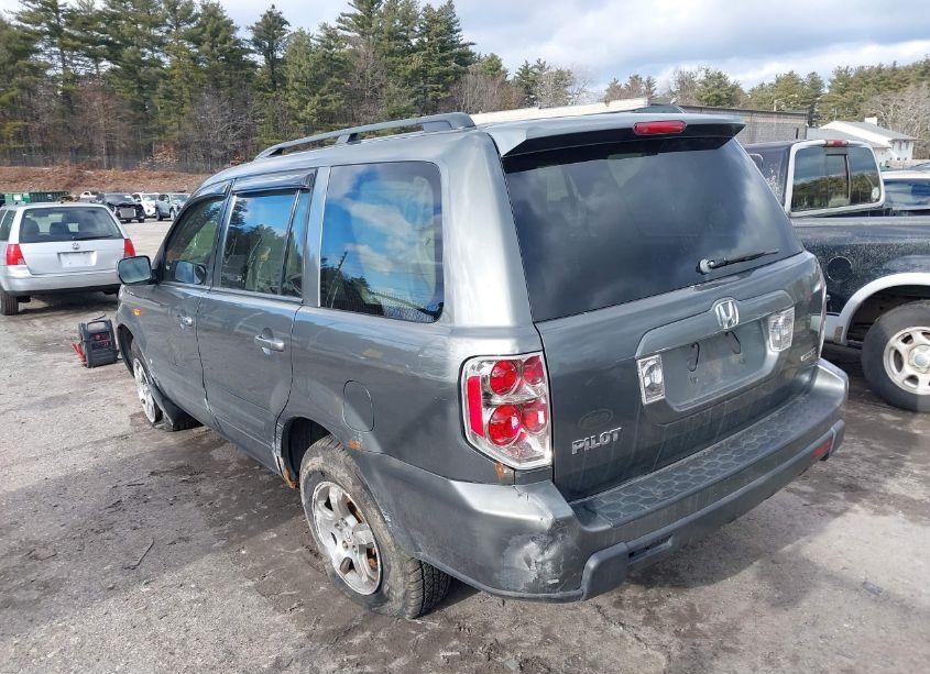 Photo 3 of 2007 Honda Pilot EX (VIN 2HKYF18447H509083)