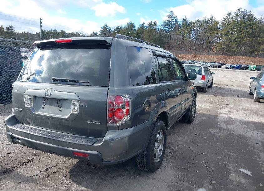 Photo 4 of 2007 Honda Pilot EX (VIN 2HKYF18447H509083)