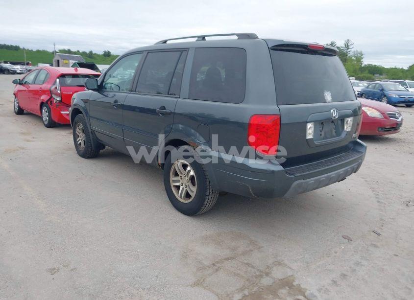 Photo 3 of 2004 Honda Pilot EX (VIN 2HKYF18454H558739)