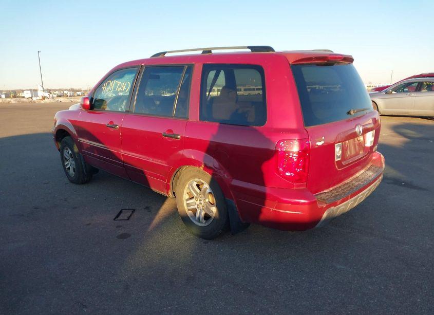 Photo 3 of 2005 Honda Pilot EX (VIN 2HKYF18455H526939)