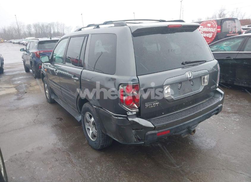 Photo 3 of 2007 Honda Pilot EX (VIN 2HKYF18457H536776)