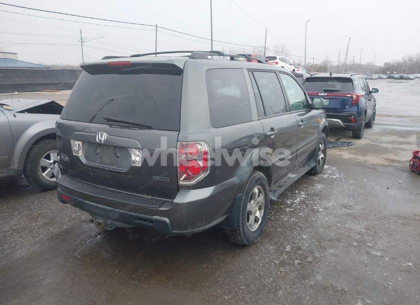 Photo 4 of 2007 Honda Pilot EX (VIN 2HKYF18457H536776)