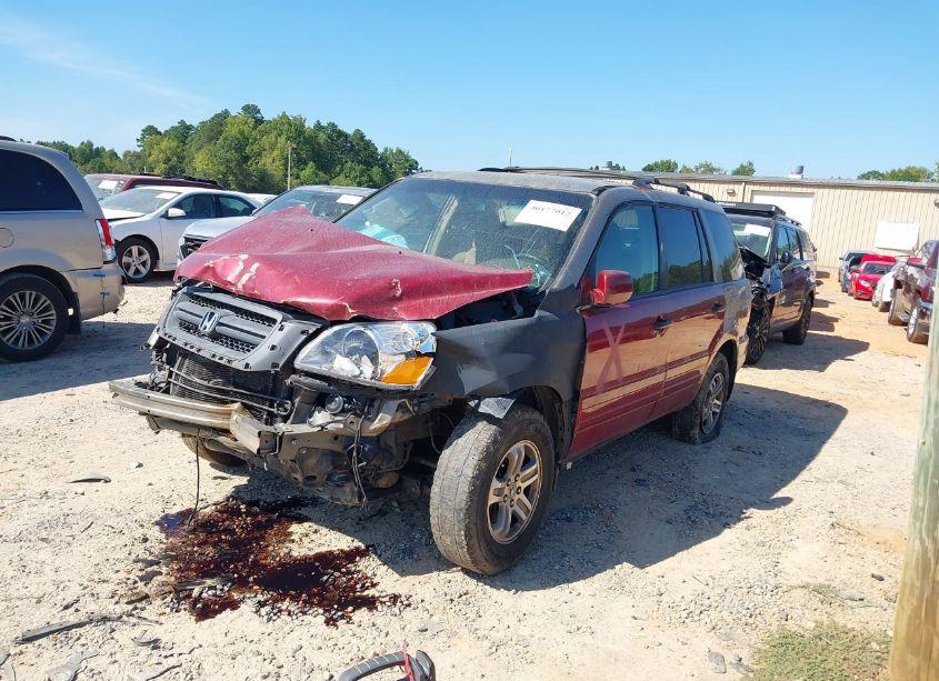 Photo 2 of 2003 Honda Pilot EX (VIN 2HKYF18473H529998)