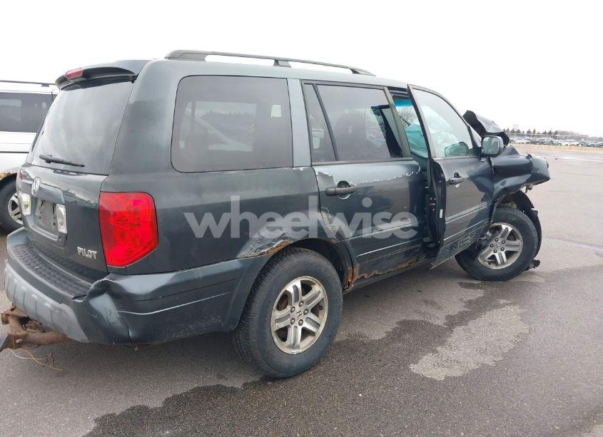 Photo 4 of 2004 Honda Pilot EX (VIN 2HKYF18474H604264)