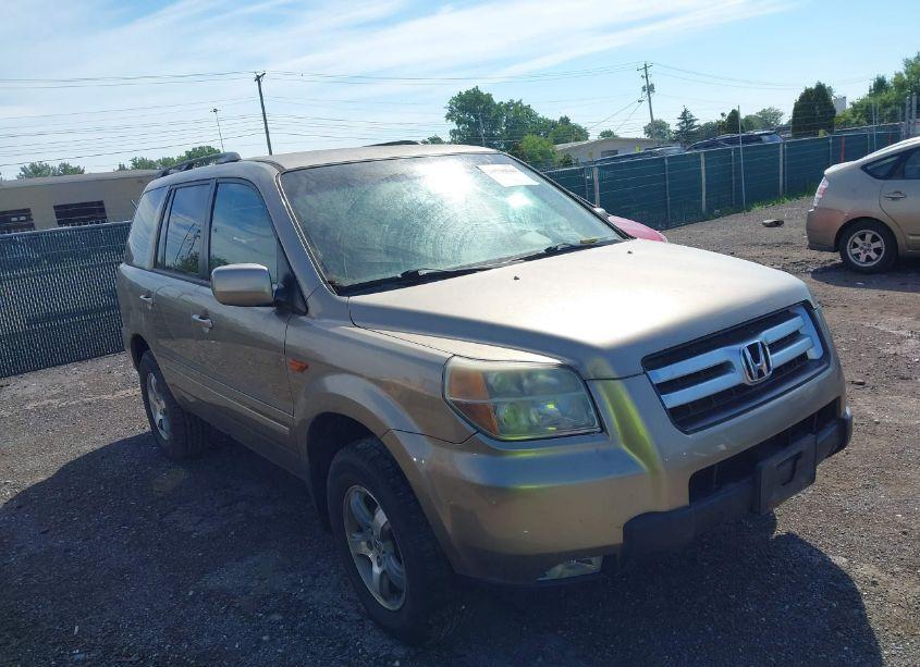 2006 Honda Pilot EX (VIN 2HKYF18476H508377) main photo