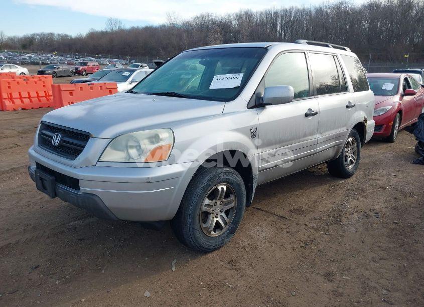 Photo 2 of 2004 Honda Pilot EX (VIN 2HKYF18484H525038)