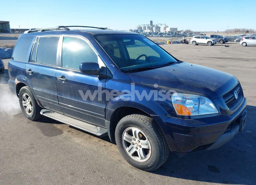 2004 Honda Pilot EX (VIN 2HKYF18484H542017) main photo