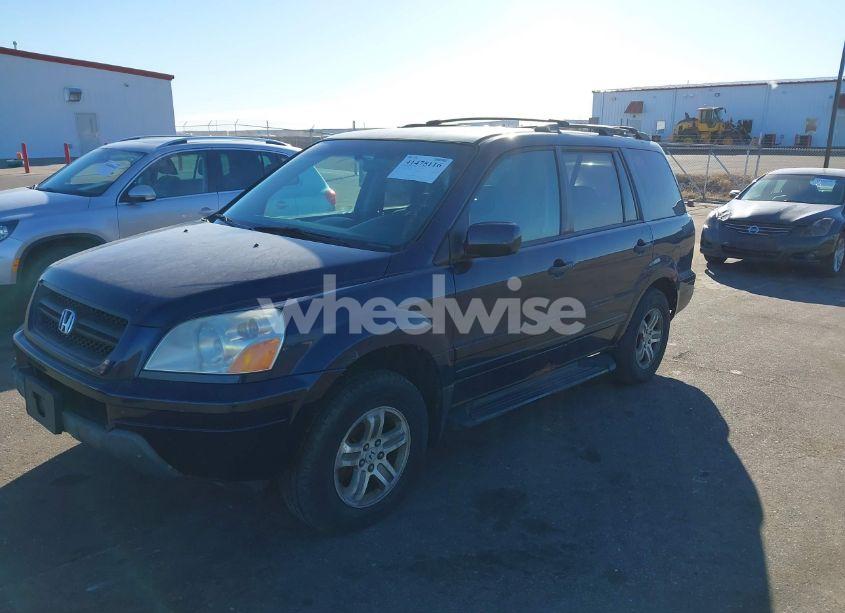 Photo 2 of 2004 Honda Pilot EX (VIN 2HKYF18484H542017)