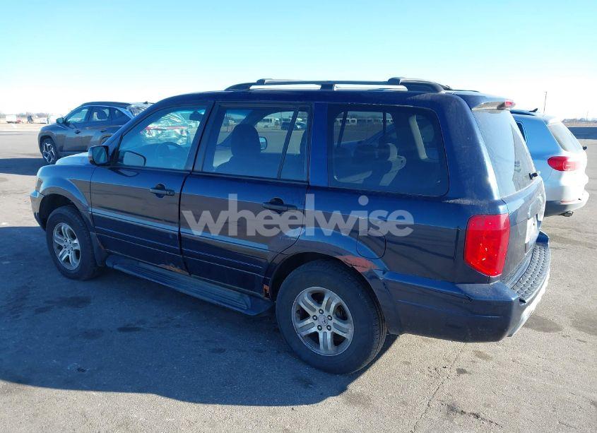 Photo 3 of 2004 Honda Pilot EX (VIN 2HKYF18484H542017)