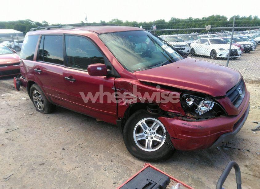 2004 Honda Pilot EX (VIN 2HKYF18484H547976) main photo