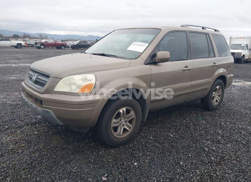 Photo 2 of 2005 Honda Pilot EX (VIN 2HKYF18485H505194)